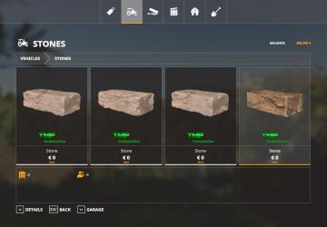 Stone Pack version 1.0 for Farming Simulator 2019