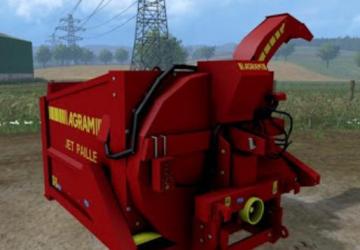 Straw Blower Agram Jet Paille version 1.0 for Farming Simulator 2019 (v1.7.x)