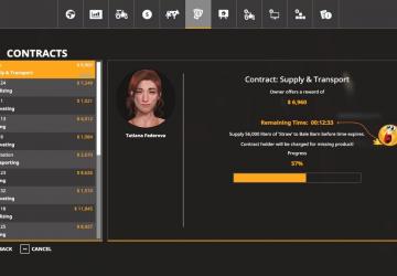 Supply & Transport Contracts version 1.0.0.0 for Farming Simulator 2019