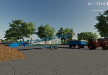 Takraf Conveyor Belt 15M version 1.0 for Farming Simulator 2019 (v1.5.1.0)