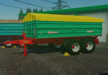 Tandem Tipper SET 14T version 1.0.0.0 for Farming Simulator 2019 (v1.3.х)