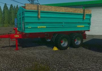 Tandem Tipper SET 14T version 1.0.0.0 for Farming Simulator 2019 (v1.3.х)