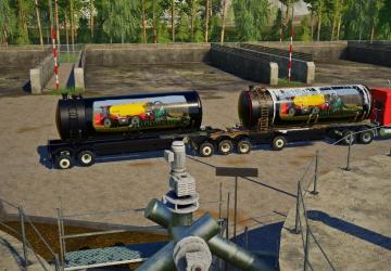 Tank Flieg Semi Bio version 1.0 for Farming Simulator 2019 (v1.7x)