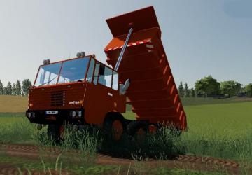 Tatra 813 8X8 version 1.0 for Farming Simulator 2019 (v1.5.1.0)