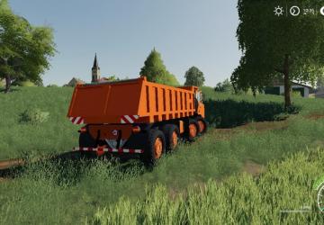 Tatra 813 8X8 version 1.0 for Farming Simulator 2019 (v1.5.1.0)