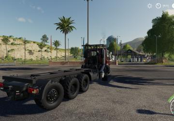 Tatra 8x6 EURO6 + ZDT Mega 25 Modules version 1.0 for Farming Simulator 2019 (v1.7.x)
