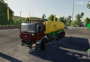 Tatra 8x6 EURO6 + ZDT Mega 25 Modules version 1.0 for Farming Simulator 2019 (v1.7.x)