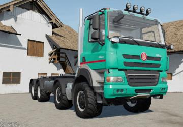 Tatra Phoenix T158 HOOKLIFT version 2.0 for Farming Simulator 2019 (v1.5.x)