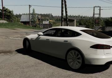 Tesla Model S Diesel version 1.0.0.0 for Farming Simulator 2019 (v1.7.x)
