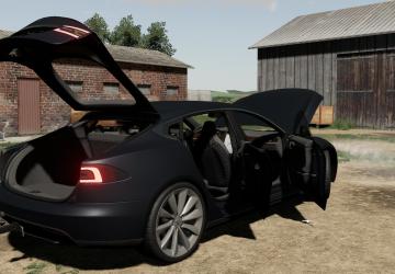 Tesla Model S Diesel version 1.0.0.0 for Farming Simulator 2019 (v1.7.x)