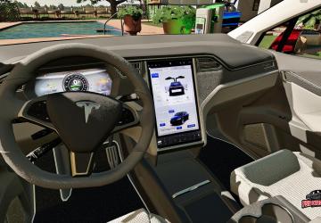 Tesla Model X 2017 version 1.0.0.0 for Farming Simulator 2019 (v1.7.x)