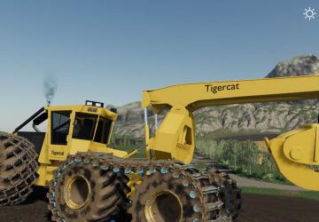 Tigercat 635D version 1.0.0.0 for Farming Simulator 2019 (v1.5.х)