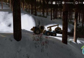 Tigercat 635D version 1.0.0.0 for Farming Simulator 2019 (v1.5.х)