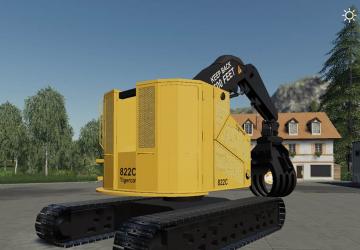 Tigercat 822 version 1.0.0.0 for Farming Simulator 2019 (v1.4х)