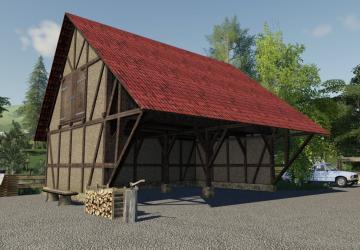 Timberframe Barn With Attic version 1.1 for Farming Simulator 2019
