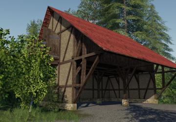 Timberframe Barn With Attic version 1.1 for Farming Simulator 2019