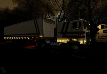 TLX 48ft Enclosed Trailer version 1.2.0.0 for Farming Simulator 2019 (v1.7.x)