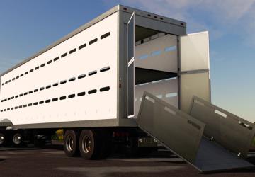 TLX 48Ft Livestock Trailer version 1.0.0.0 for Farming Simulator 2019 (v1.7.x)