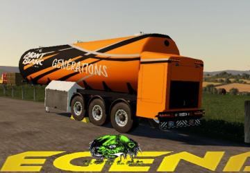 Top Run Milk Collection Trailer version 2.0 for Farming Simulator 2019 (v1.5.1.0)