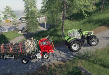 Towing Chain With Hook version 1.0.0.0 for Farming Simulator 2019 (v1.6)