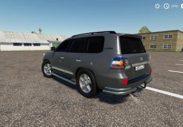 Toyota Land Cruiser 200 2013 V8 version 3.0 for Farming Simulator 2019 (v1.6.0.0)