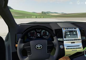 Toyota Land Cruiser 200 version 1.1 for Farming Simulator 2019 (v1.5.1.0)