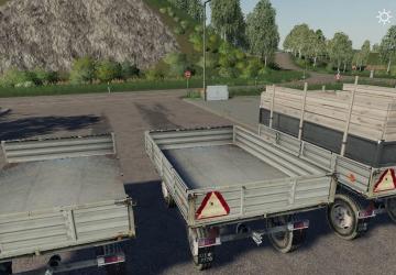 Trailer Autosan d501 version 1.0.0.0 for Farming Simulator 2019 (v1.4х)