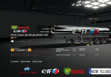 Trailer BP Elf version 1.0.0.3 for Farming Simulator 2019 (v1.3.х)