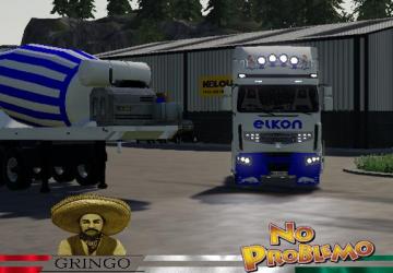 Trailer Mixer Elkon version 1.5 for Farming Simulator 2019 (v1.6.0.0)