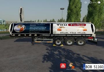 Trailer Nick The Hick By BOB51160 version 1.0.0.5 for Farming Simulator 2019 (v1.3.х)