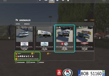 Trailer papa smurf By BOB51160 version 1.0.0.6 for Farming Simulator 2019 (v1.4)