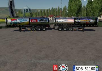 Trailer papa smurf By BOB51160 version 1.0.0.6 for Farming Simulator 2019 (v1.4)