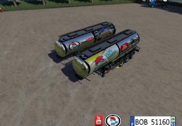 Trailer papa smurf By BOB51160 version 1.0.0.6 for Farming Simulator 2019 (v1.4)