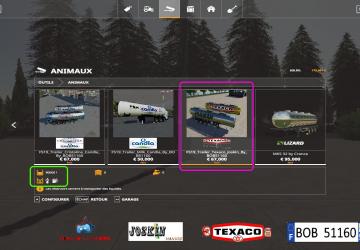 TRAILER TEXACO JOSKIN version 1.0.0.1 for Farming Simulator 2019 (v1.3.0.1)