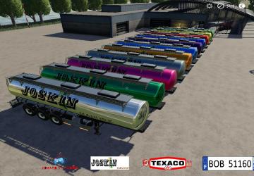 TRAILER TEXACO JOSKIN version 1.0.0.1 for Farming Simulator 2019 (v1.3.0.1)