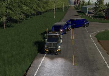 TrailKing Belly Dump version 1.0.0.0 for Farming Simulator 2019 (v1.4х)