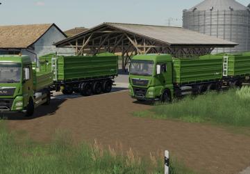 Transport  De Fliegl Pack version 1.2.0.0 for Farming Simulator 2019 (v1.6.x)