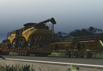 Transport Trailer 25M version 1.1.0.0 for Farming Simulator 2019 (v1.7.x)