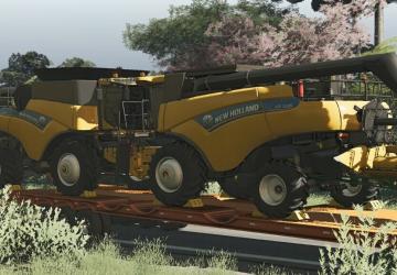 Transport Trailer 25M version 1.1.0.0 for Farming Simulator 2019 (v1.7.x)