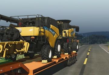 Transport Trailer 25M version 1.1.0.0 for Farming Simulator 2019 (v1.7.x)