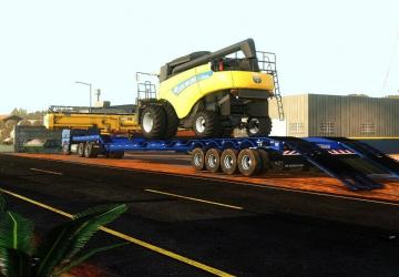 Transport Trailer 25M version 1.1.0.0 for Farming Simulator 2019 (v1.7.x)