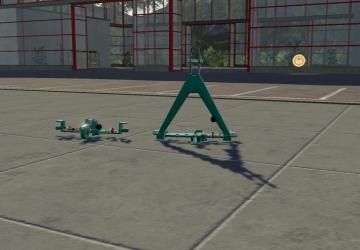 Triangle and Hitch for HTZ Tractors version 1.0.0.0 for Farming Simulator 2019 (v1.7.10)