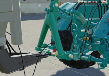 Triangle and Hitch for HTZ Tractors version 1.0.0.0 for Farming Simulator 2019 (v1.7.10)