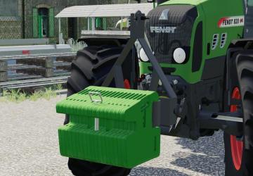 Triangle porte-masse MX version 1.0 for Farming Simulator 2019 (v1.5.9.2)