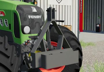 Triangle porte-masse MX version 1.0 for Farming Simulator 2019 (v1.5.9.2)
