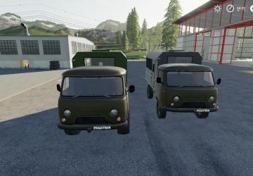 UAZ-3303 Shift Work version 1.0 for Farming Simulator 2019 (v1.6.0.0)