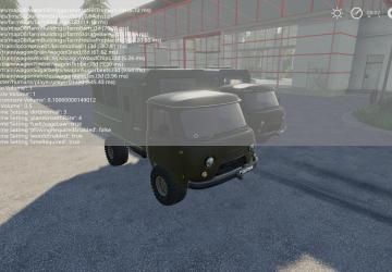 UAZ-3303 Shift Work version 1.0 for Farming Simulator 2019 (v1.6.0.0)