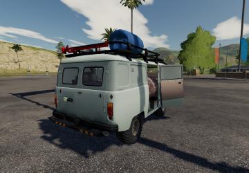 UAZ-3741 version 1.3.2.5 for Farming Simulator 2019 (v1.3.x)