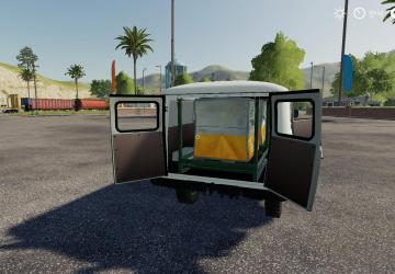 UAZ-3741 version 2.0 for Farming Simulator 2019 (v1.6.0.0)