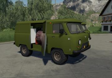 UAZ-3741 version 1.3 for Farming Simulator 2019 (v1.5.x)